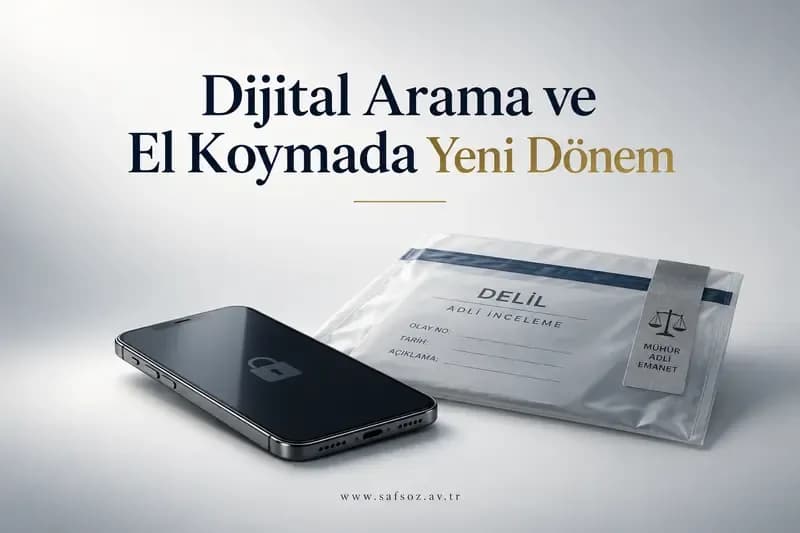 Dijital Arama ve El Koymada Yeni Dönem