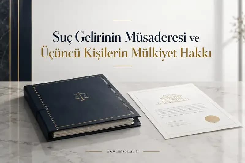 Suç Gelirinin Müsaderesi ve Üçüncü Kişilerin Mülkiyet Hakkı