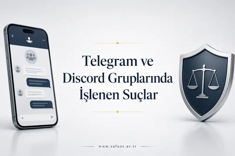 Telegram ve Discord Gruplarında İşlenen Suçlar