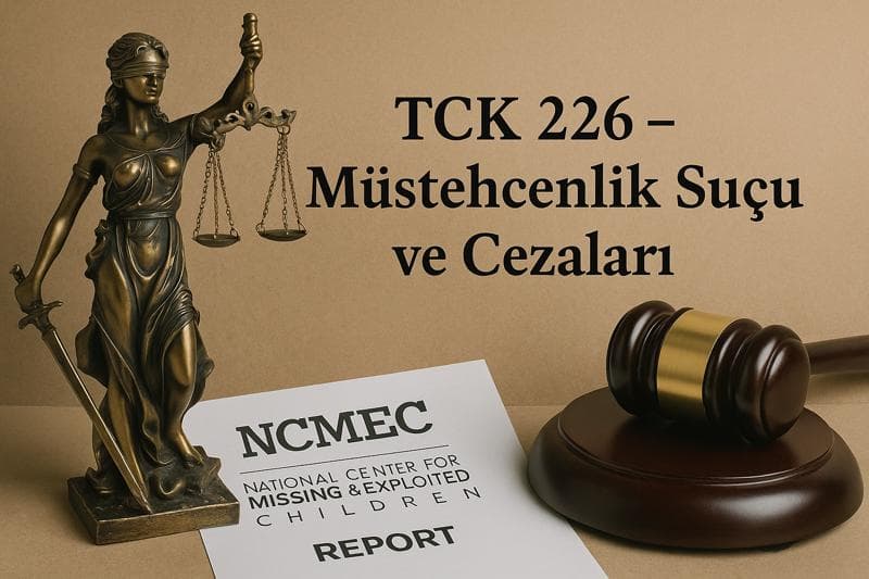 Tck M. 226 Müstehcenlik Suçu Ve Davası 1 Müstehcenlik Suçu Ve Ncmec Raporları