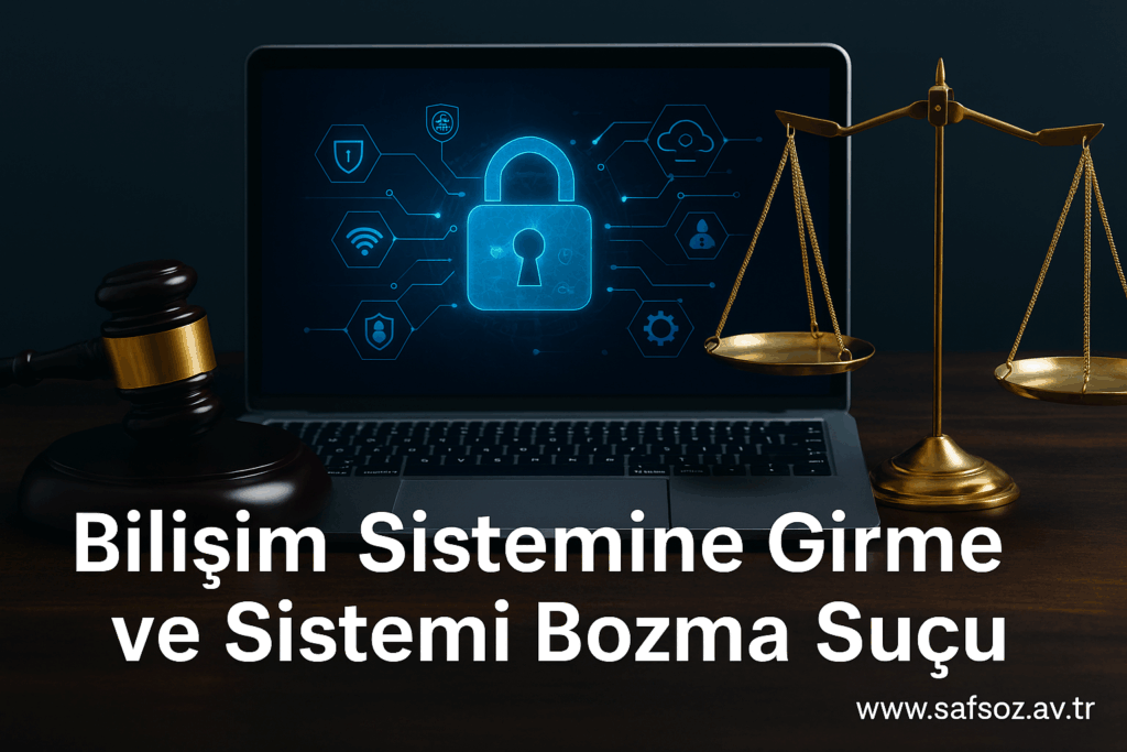 TCK m. 244: Bilişim Sistemine Girme ve Sistemi Bozma Suçu