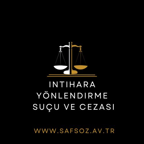 İntihara yönlendirme suçu ve cezası / İzmir Avukat