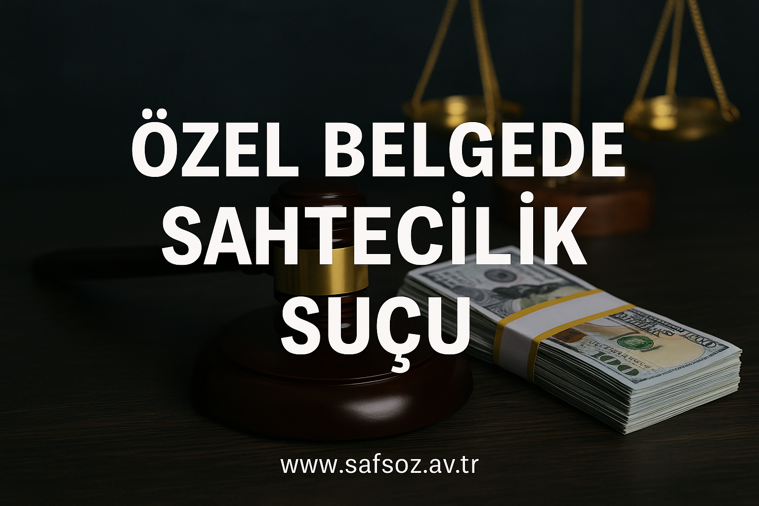 özel belgede sahtecilik